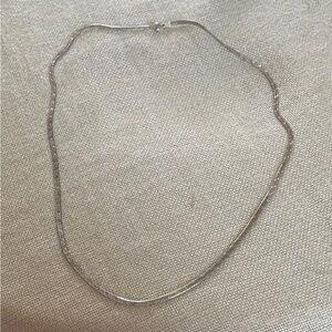 Elegant Sterling Silver Necklace